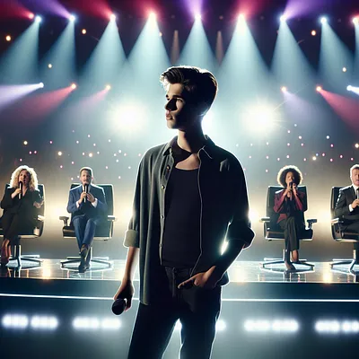 Tristan (18) betovert coaches met zijn stem in The Voice