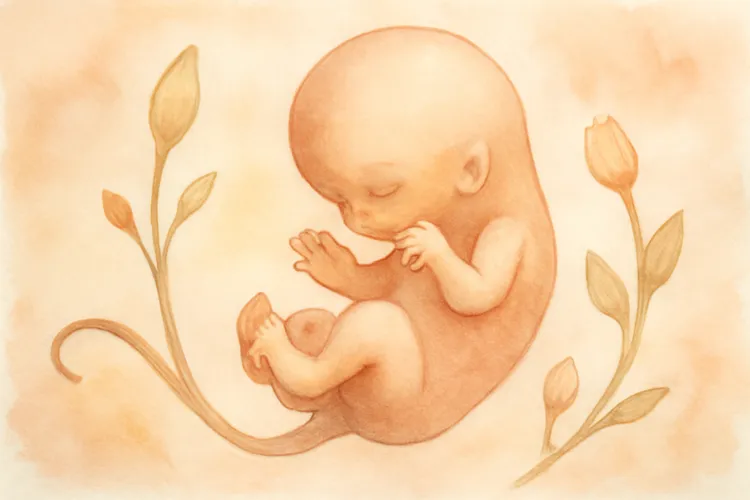 8 weken zwanger: je baby beweegt voor het eerst