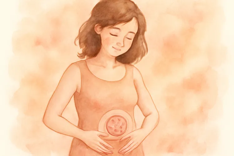 Dag 21 menstruatiecyclus: innesteling en vroege zwangerschapstekenen