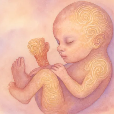 13 weken zwanger: vingerafdrukken vormen zich en je baby maakt vuistjes