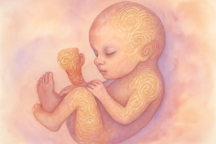 13 weken zwanger: vingerafdrukken vormen zich en je baby maakt vuistjes