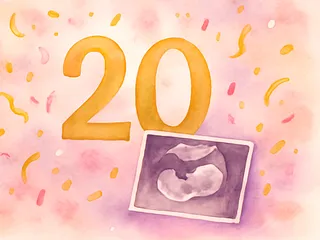 20 weken zwanger: halverwege en de grote echo