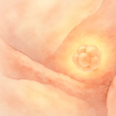 3 weken zwanger: de bevruchting vindt plaats