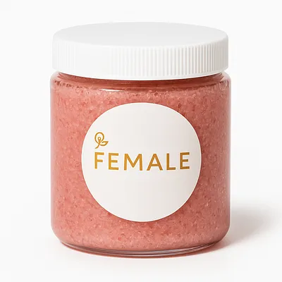 Scrub met rozen (200 gram)