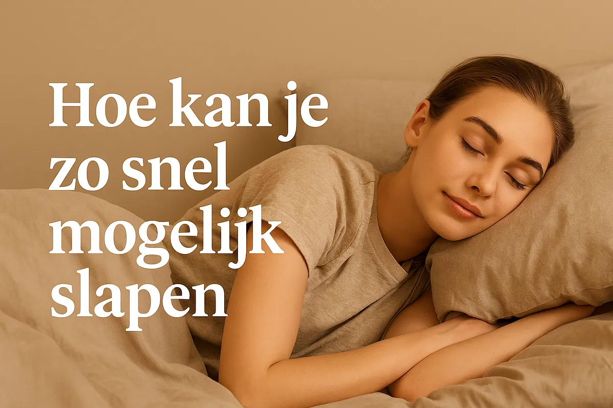 Hoe kan je zo snel mogelijk slapen