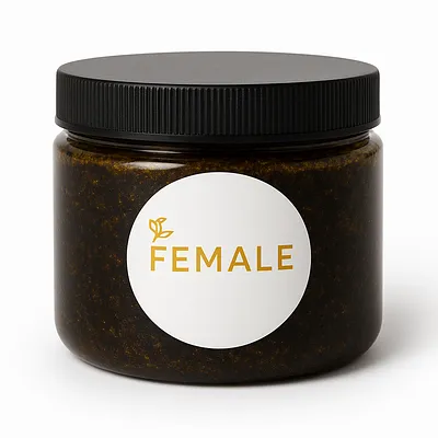 Zwarte zeep met kurkuma (200 gram)