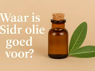 Waar is Sidr olie goed voor?