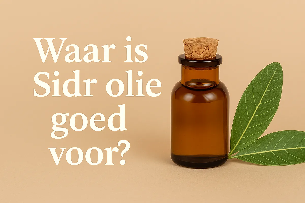 Waar is Sidr olie goed voor?
