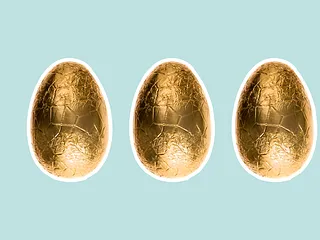 Hoeveel paaseitjes moet je eten om één kilo aan te komen?