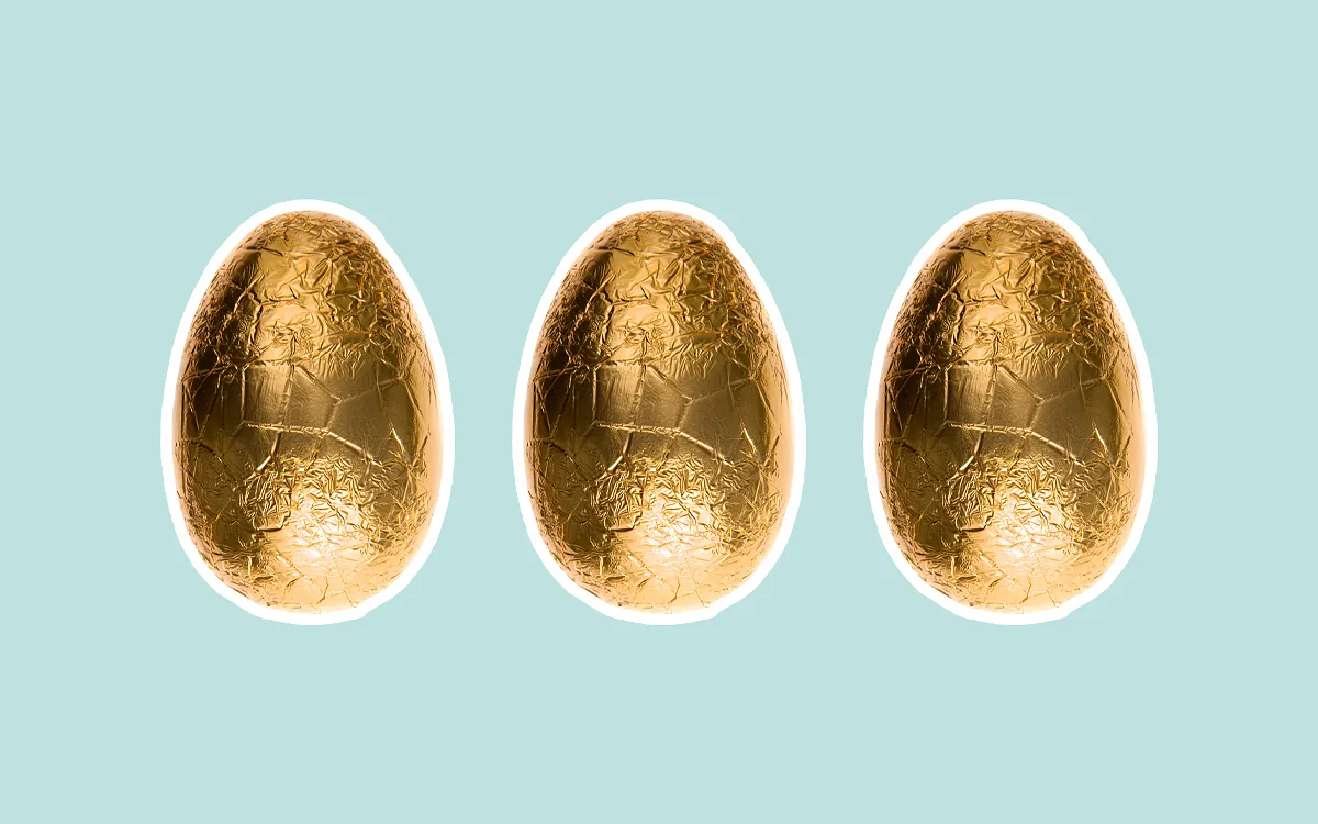 Hoeveel paaseitjes moet je eten om één kilo aan te komen?