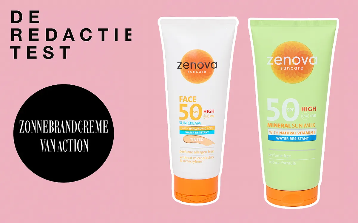 Action lanceert nieuwe Zenova‑zonnebrand: Tinted Face Cream SPF50 en Mineral Sun Milk