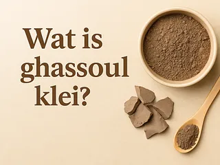 Wat is ghassoul (rhassoul) klei?