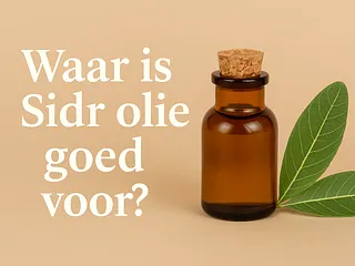 Waar is Sidr olie goed voor?