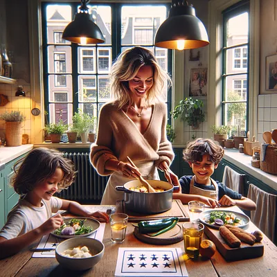 Chrissy Teigen's kinderen geven sterren aan haar kookkunsten