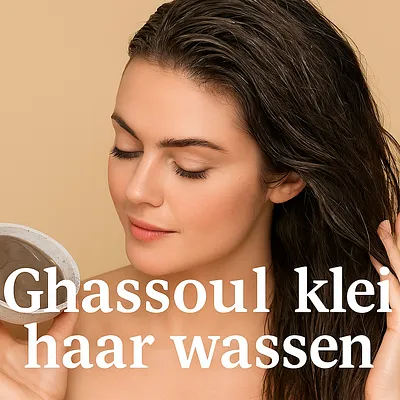 Ghassoul klei haar wassen